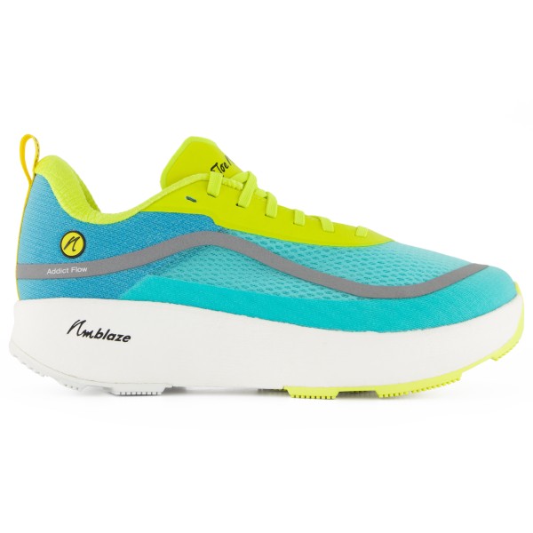 Joe Nimble - Women's Addict Flow - Runningschuhe 38,5 | EU 38,5 blau/gelb