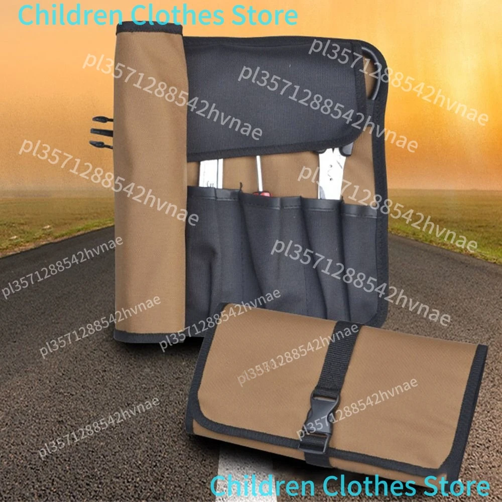 Sac de rangement multifonctionnel pour outils d'électricien, sac de réparation pour petits outils, pochette à outils durable en tissu Oxford, sac à outils de charpentier
