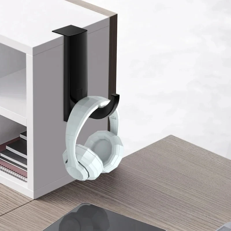 Support universel pour casque audio, support mural sans perçage pour casque, support pour écouteurs, crochet de fixation pour moniteur PC