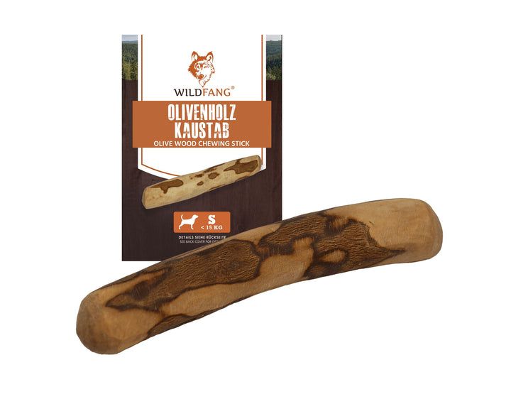 Wildfang Bastoncino masticabile in legno d’ulivo 3 St