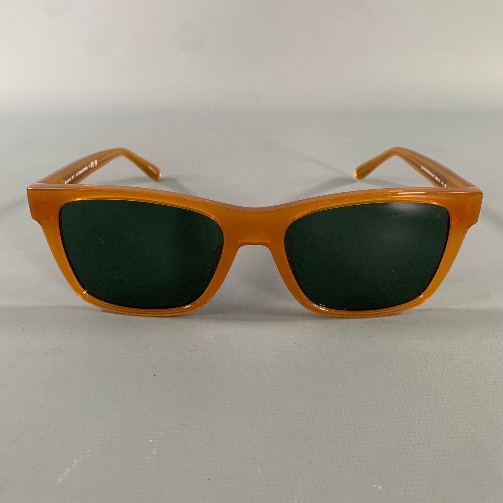 Coach Accessories | Coach Brown Logo Acetate Sunglasses & Eyewear | Color: Brown | Size: 56-18 145