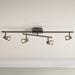 Pro Track 36" Wide Bronze 4-Light Adjustable Track Style Ceiling Light