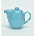 Omniware Teaz 0.75-qt. Teapot w/ Infuser Stoneware/Terracotta in Green/Blue | 5.5 H x 7.25 W x 4.5 D in | Wayfair 1508833
