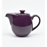 Omniware Teaz 0.75-qt. Teapot w/ Infuser Stoneware/Terracotta in Indigo | 5.5 H x 7.25 W x 4.5 D in | Wayfair 1508865