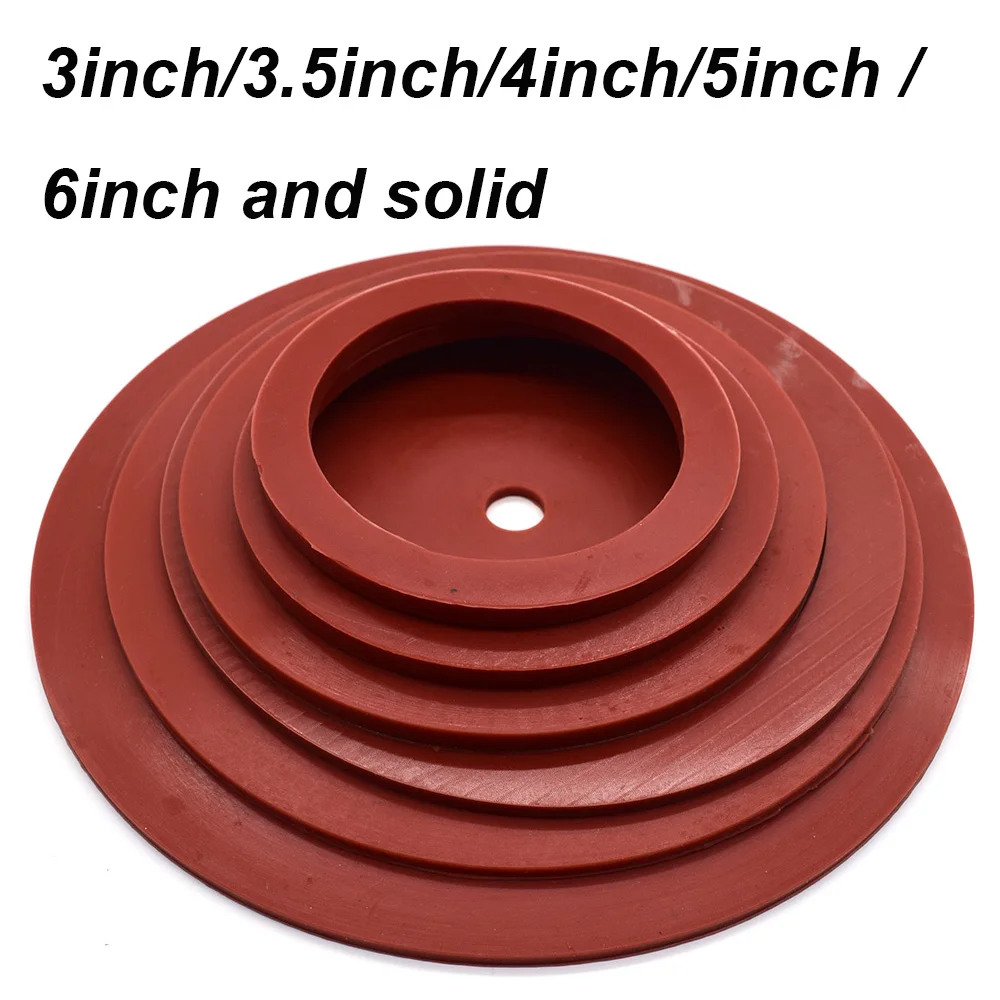1 pz 2.5 pollici/3 pollici/3,5 pollici/4 pollici/5 pollici/6 pollici/solido ad alta temperatura resistenza al calore guarnizioni in silicone per macchina per colata sottovuoto