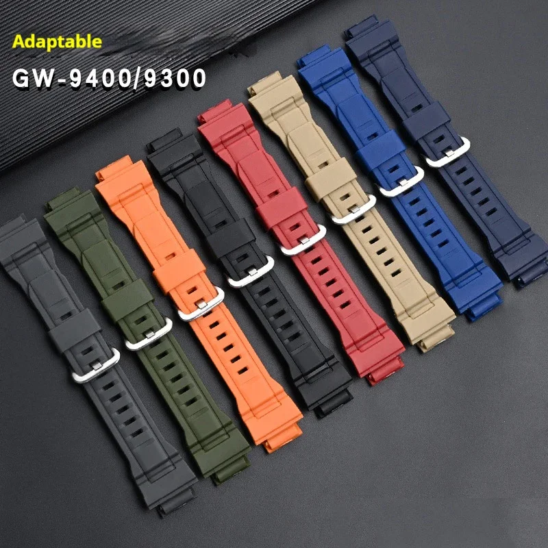 Kautschukarmband für Casio G-Shock RANGEMAN GW-9400 GW-9300 G-9300 Camouflage Sport Wasserdicht TPU Herren Ersetzen Sie das Uhrenarmband Image