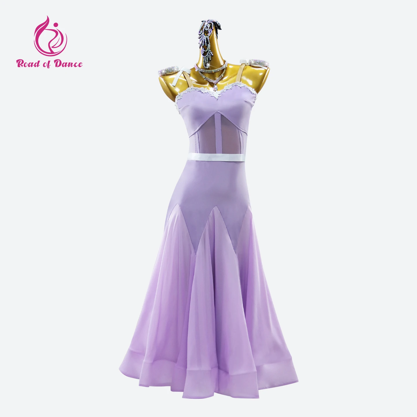 Mädchen Flamenco Kleid Ballsaal Drag Queen Kostüm Modern Dance Kleidung Walzer Stadion Sets Weibliche Valsa Hochzeit Party Lyrical Anzug Image