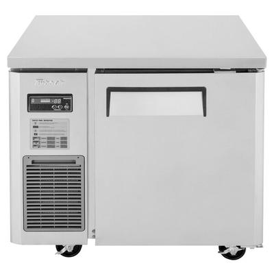 Turbo Air JUR-36-N6 J Series 36" Solid Door Undercounter Refrigerator with Side Mounted Compressor