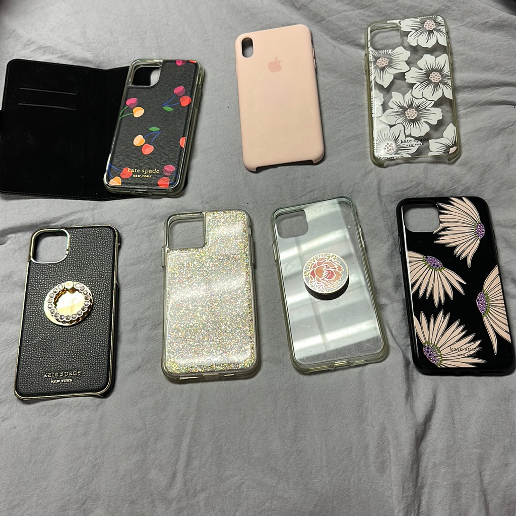 Kate Spade Cell Phones & Accessories | Iphone Cases In A Bundle. They Are For Iphone 12 Pro Max | Color: Pink | Size: Iphone 12 Pro Max