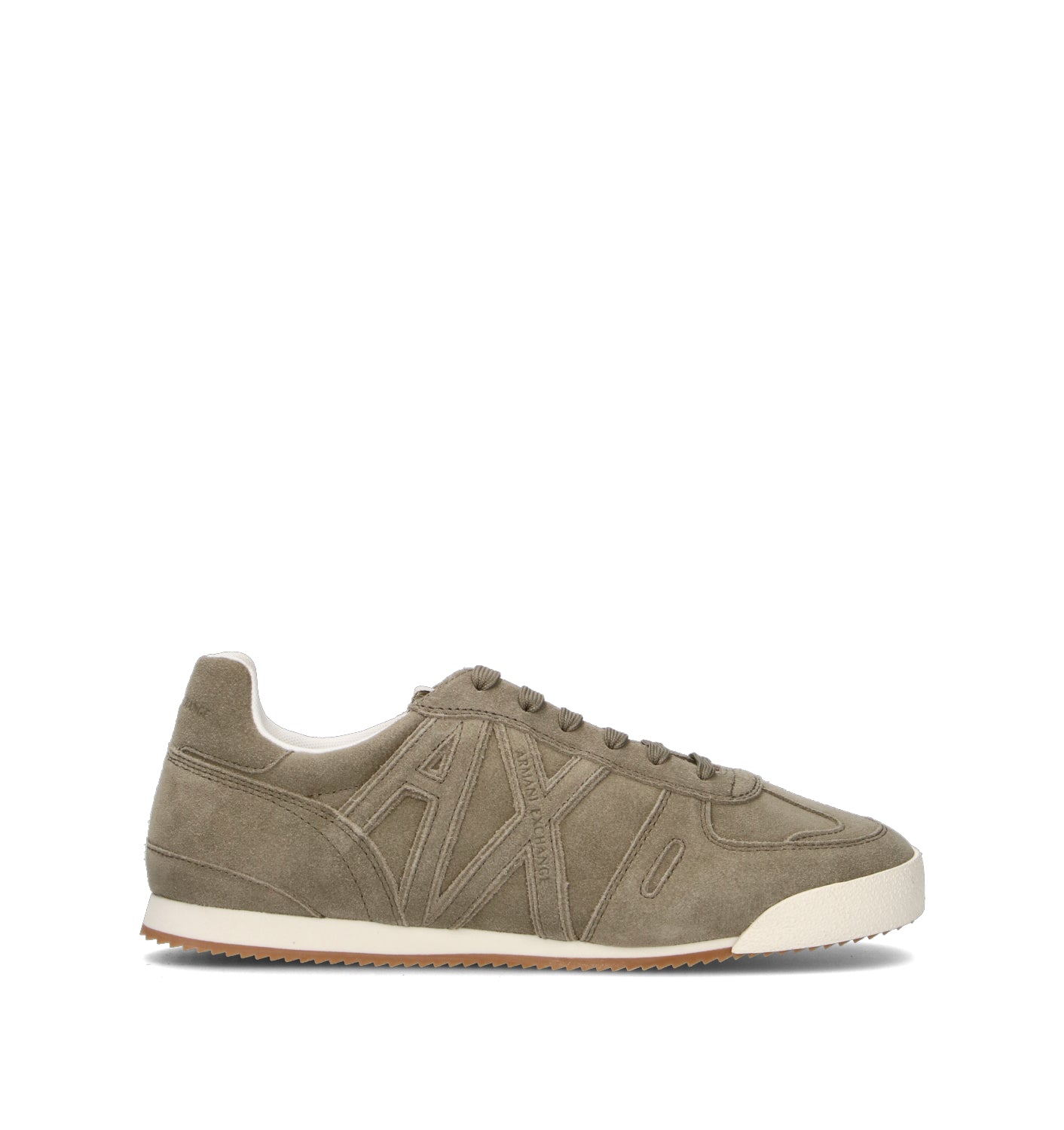 ARMANI EXCHANGE Sneaker donna salvia in suede