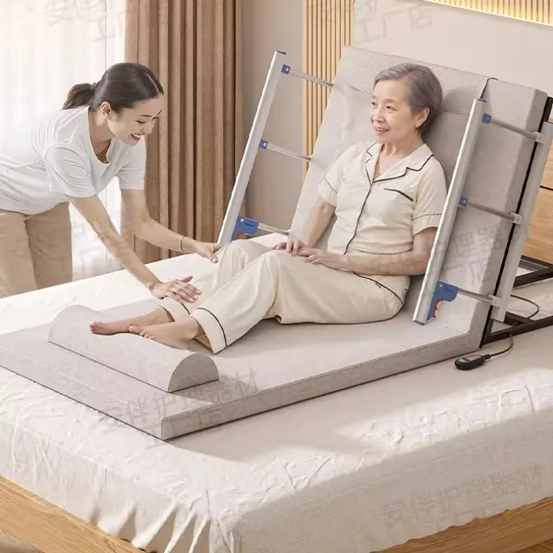 Sollevatore Elettrico per Letto Regolabile con Telecomando, Ausilio per Anziani e Pazienti, Dispositivo di Sollevamento Materasso per Assistenza Domiciliare e Letti Medici