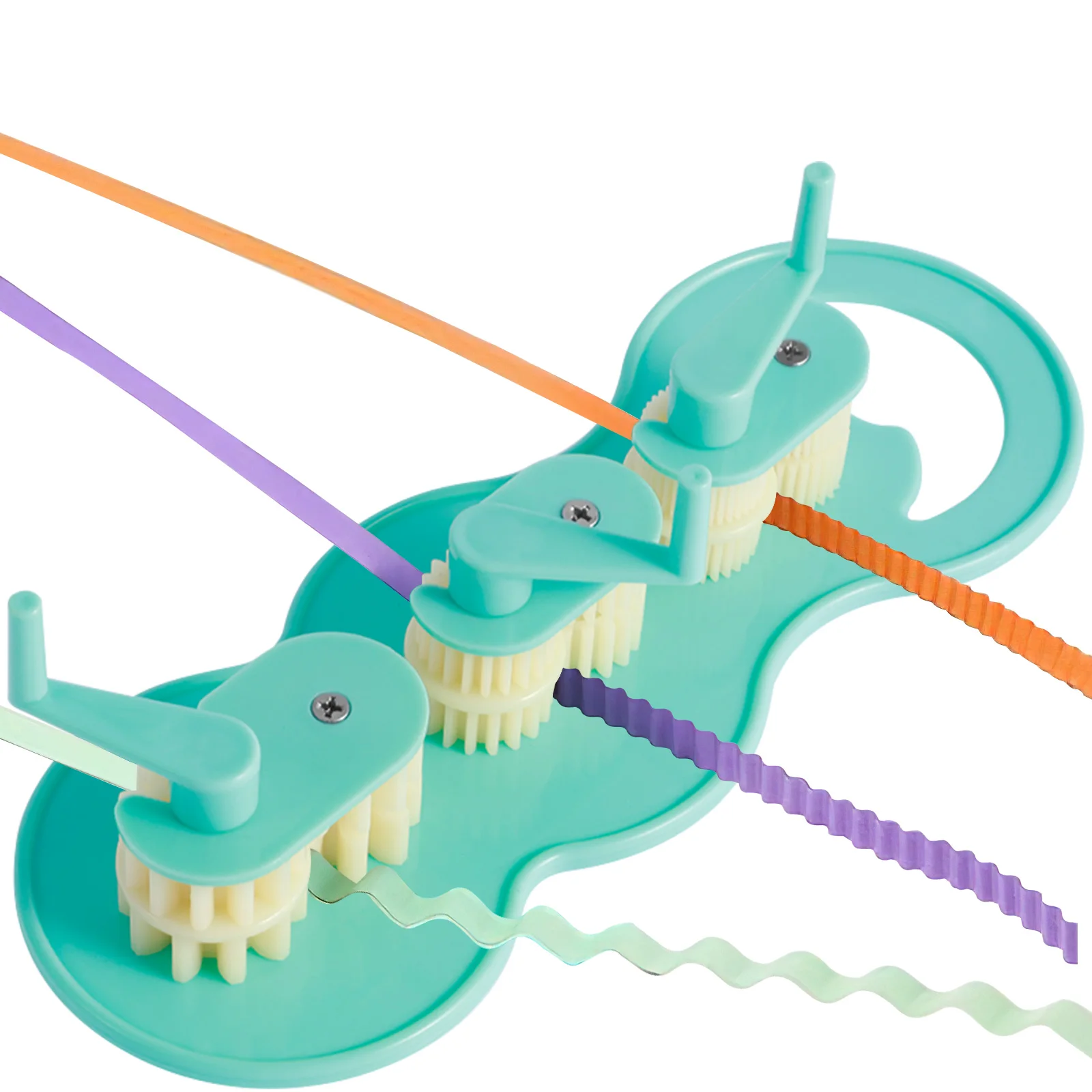 Outil de pliage de papier, outil de quilling, outil portable pour la création de formes ondulées, outil de scrapbooking pour lignes droites et gaufrage