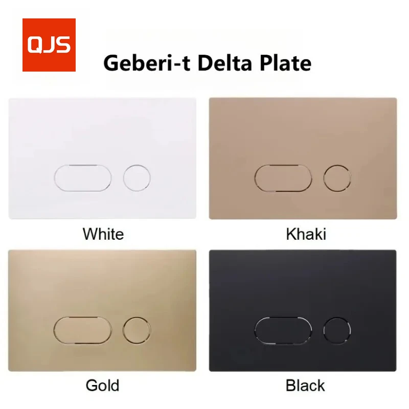 Doppel-Auslöseplatte für Geberit Up180 Unterputz-Spülkasten, Delta 21 50 Serie Bedienfeld für Wand-WC, Verdeckter Spülknopf