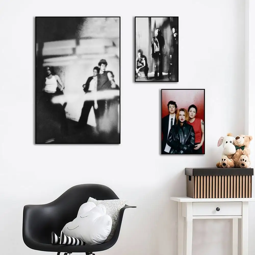 Band M-MUNA Dancing On The Wall Eleganter Mode-Poster-Aufkleber für Wohnzimmer, Schlafzimmer, Wohnheim-Dekoration