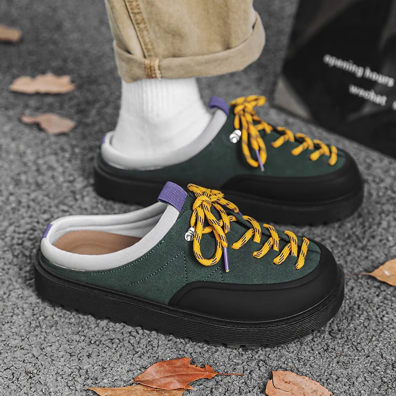 Herren-Wanderschuhe für den Freizeitbereich, Sommer-Freizeitschuhe mit weicher Sohle, rutschfeste City-Walkingschuhe, modische, bequeme Sport-Slipper für Jugendliche