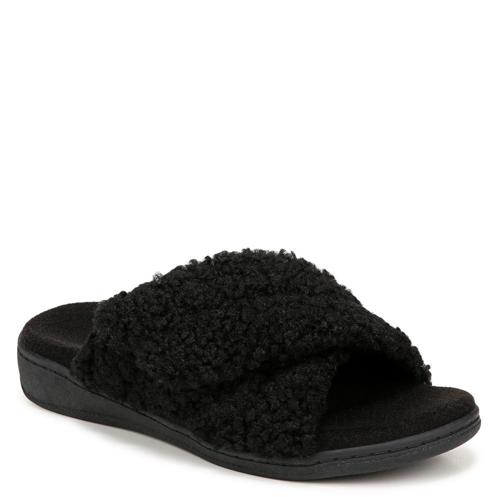 Vionic Relax II - Womens 8 Black Sandal Medium