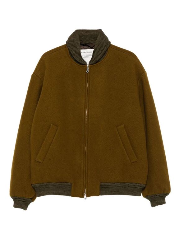 Bajar Zip-Up Bomber Jacket - Green - A Kind Of Guise Jackets