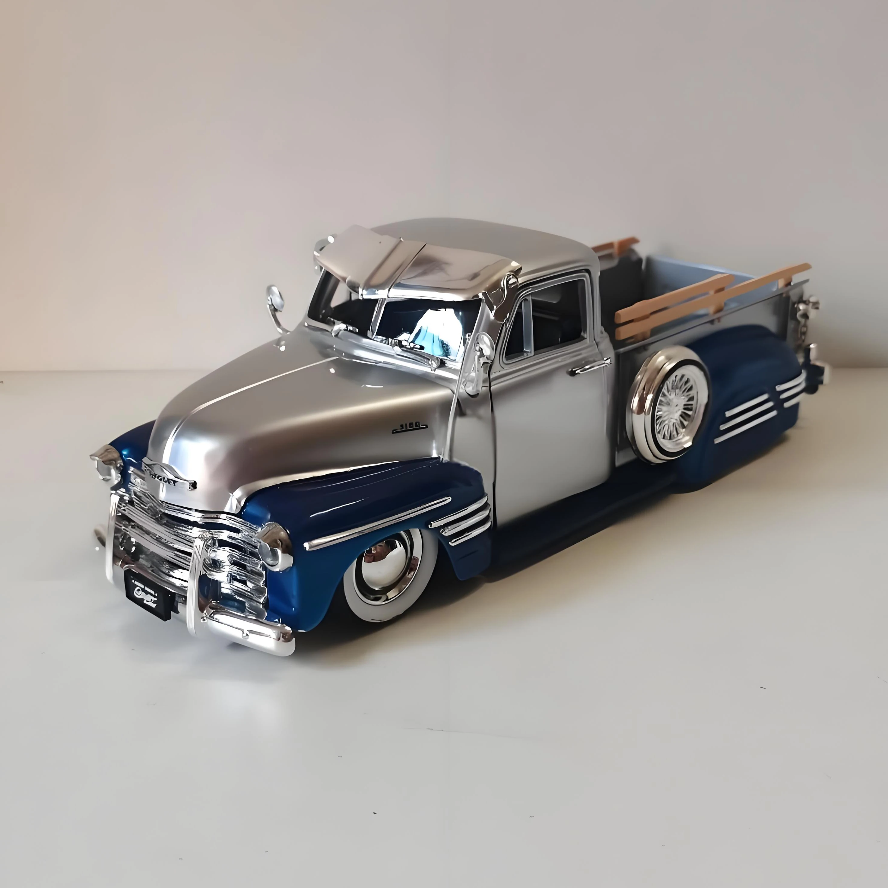 JADA 1:24 CHEVROLET PICKUP 1951 Legierungsauto Druckguss & Spielzeugfahrzeuge Automodell Miniaturmodellauto für Kinder Image