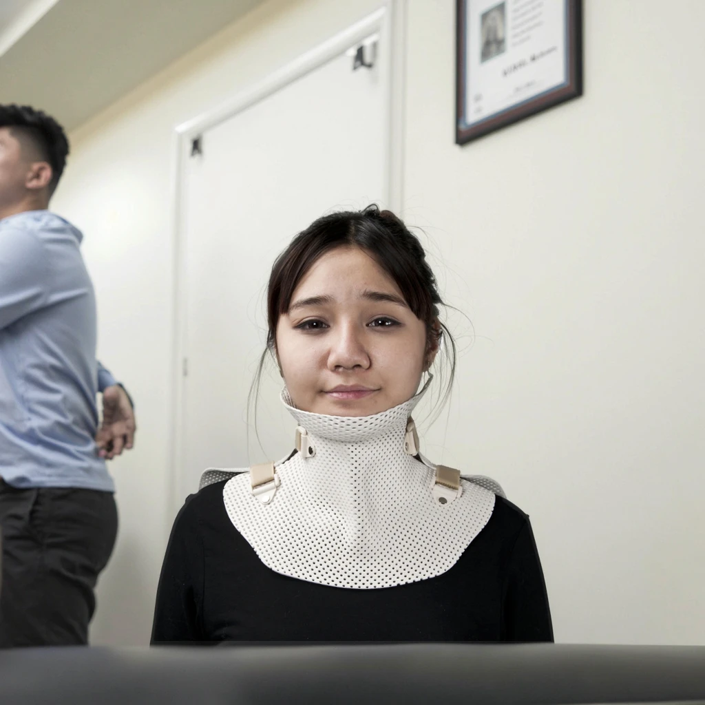 Thermoplastische Halswirbelsäulenfixierer, Nackenstütze, orthopädische Rehabilitation, Kyphose, Skoliose-Korrektur