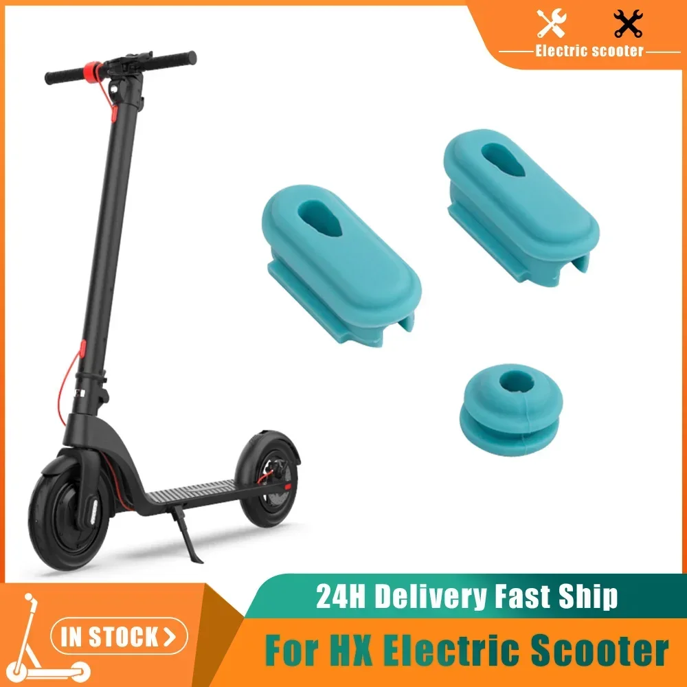 Lade Port Abdeckung Fall Silikon Stecker Für HX X7 Elektrische Roller Staubdicht Silikon Draht Stecker Wasserdichte Abdeckung Fall Staub Stecker Image