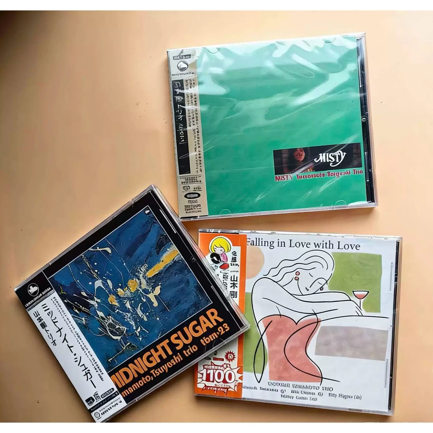 Tsuyoshi Yamamoto Trio Jazz CD-Set: „Misty“, „Midnight Sugar“, „Falling in Love with Love“ – Japanischer Cool Jazz, zeitloses Klavierjazz Image