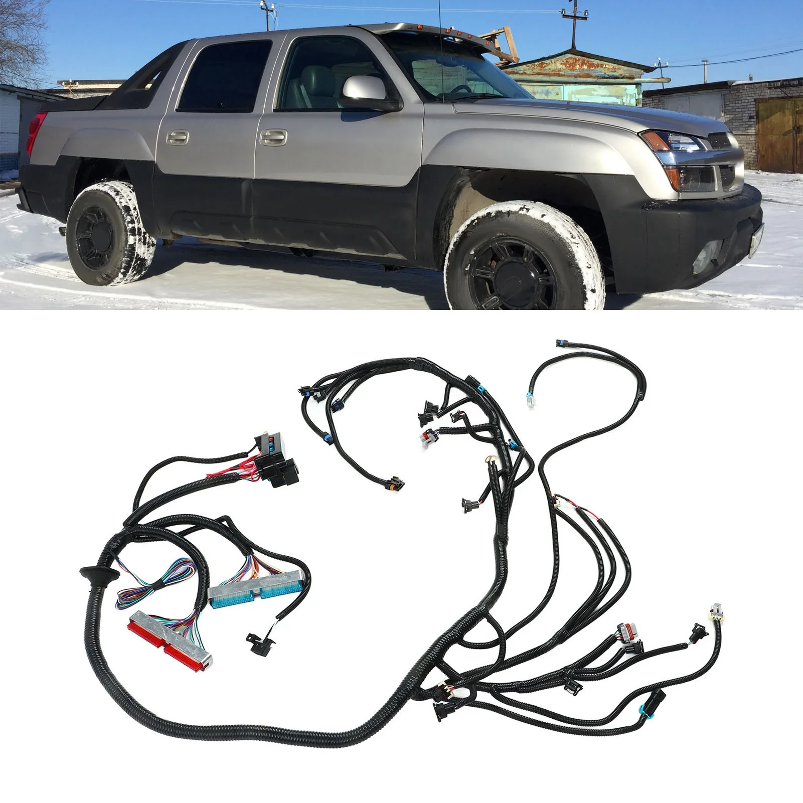 Stand-Alone-Kabelbaum Automotive Stand-Alone-Kabelbaum T56 DBC-Antrieb per Kabel für LS-Motor 4,8 5,3 6,0 für LS-Swap-Kabelbaum