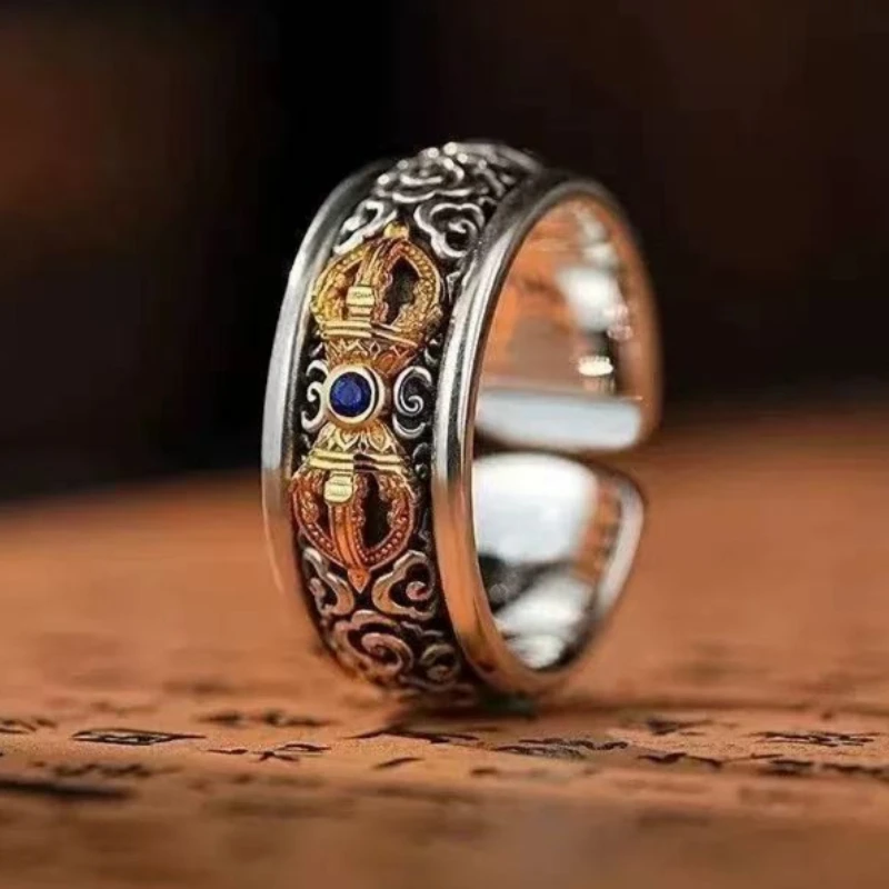 Neuer 925 Sterling Silber Ring Vintage Ringe für Damen und Herren Hochzeitsschmuck Verlobungs-Charm Modischer Hochqualitativer Party-Geschenkring Image