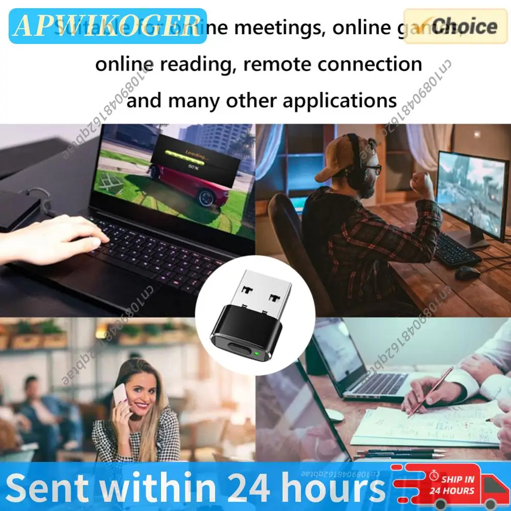Mini-Maus-Mover mit Ein/Aus-Taste, USB Automatischer Maus-Jiggler, Unsichtbarer Plug-and-Play, Hält den Computer Aktiv Image