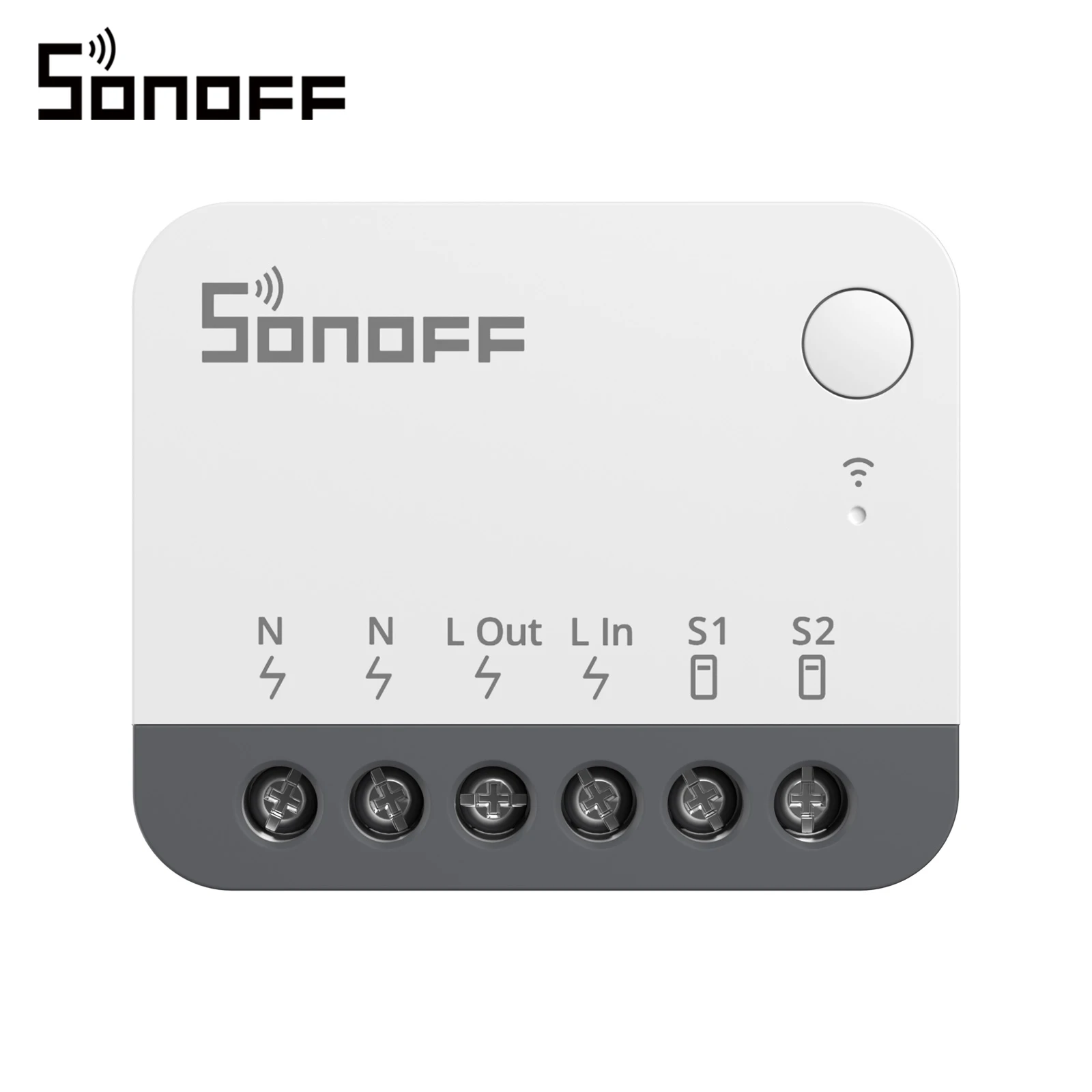 SONOFF ZBMINIR2 Extreme Zigbee Smart Switch Abnehmbarer Relaismodus Externer Schaltersteuerung Passend für EU-Montagekästen Image