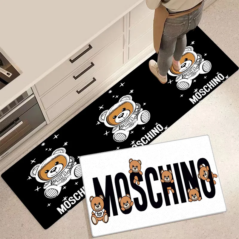 Entrance Front Door Doormat For M-M-Moschino Non-slip Kitchen Rug Living Room Rugs Balcony Bathroom Foot Mat Floor Mats Carpet