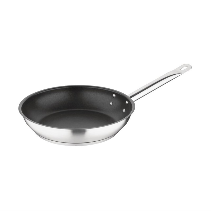 Vogue Antihaft-Teflon-Edelstahl Platinum Plus Bratpfanne 240 mm Image