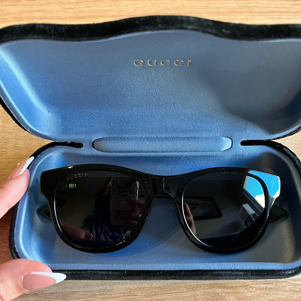 Gucci Accessories | Gucci Polarized Sunglasses Unisex | Color: Black | Size: Eye/Bridge/ Temple Width 57/16/145