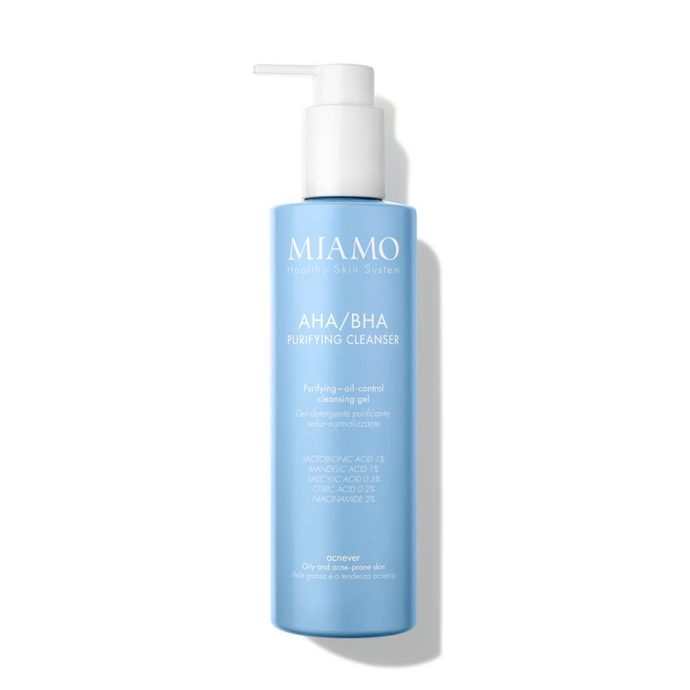 MIAMO AHA/BHA Purifying Cleanser 250 ml Gel detergente