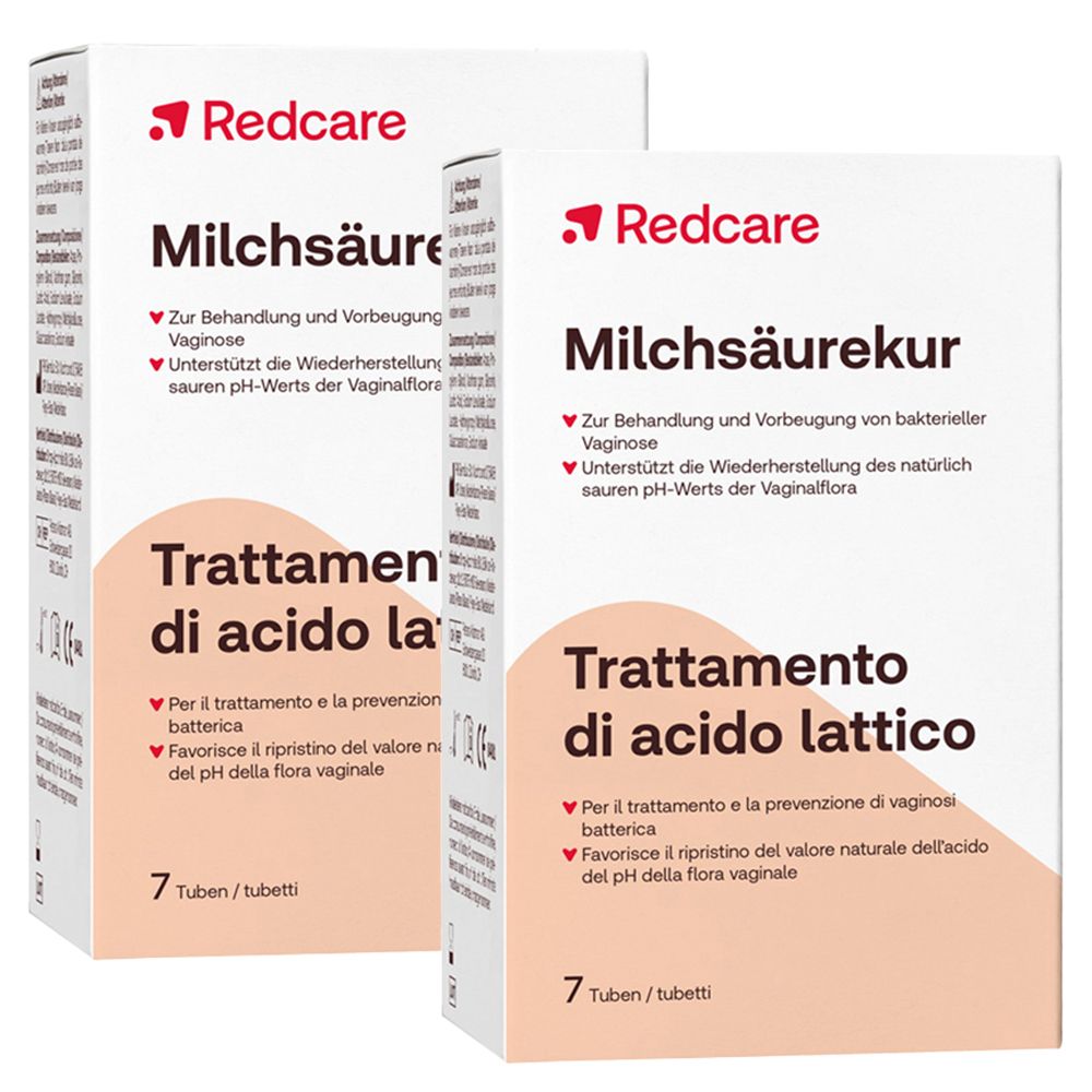 Redcare Trattamento di Acido Lattico 2x7x5 ml Tubo