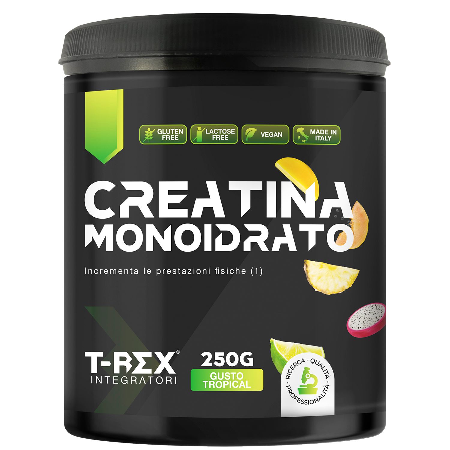 T-Rex Integratori Creatina Monoidrato polvere tropical 250 g Polvere