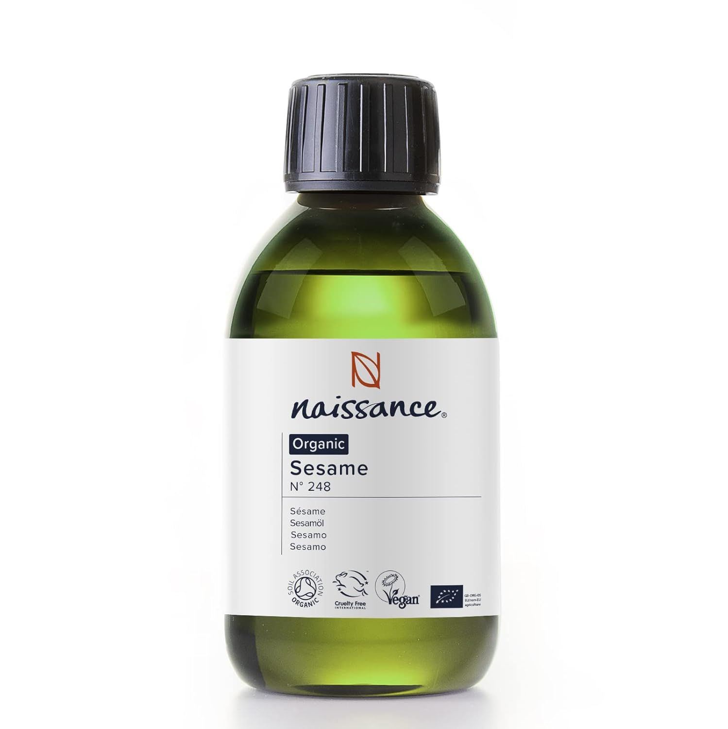 Naissance Olio di Sesamo BIO 250 ml