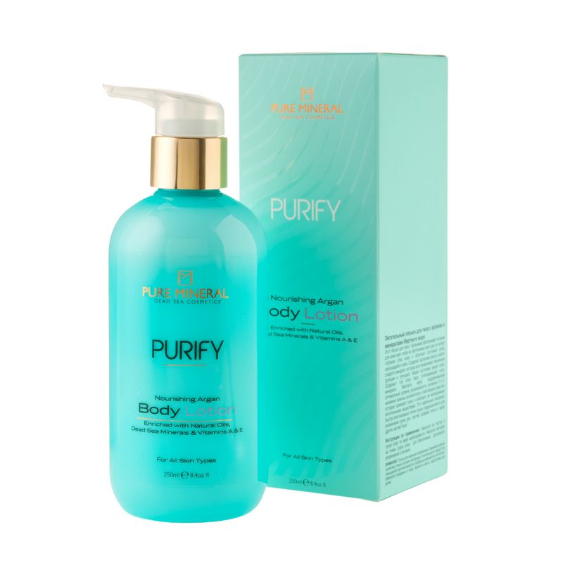 Pure Mineral - Lozione Nutriente Argan 250 ml