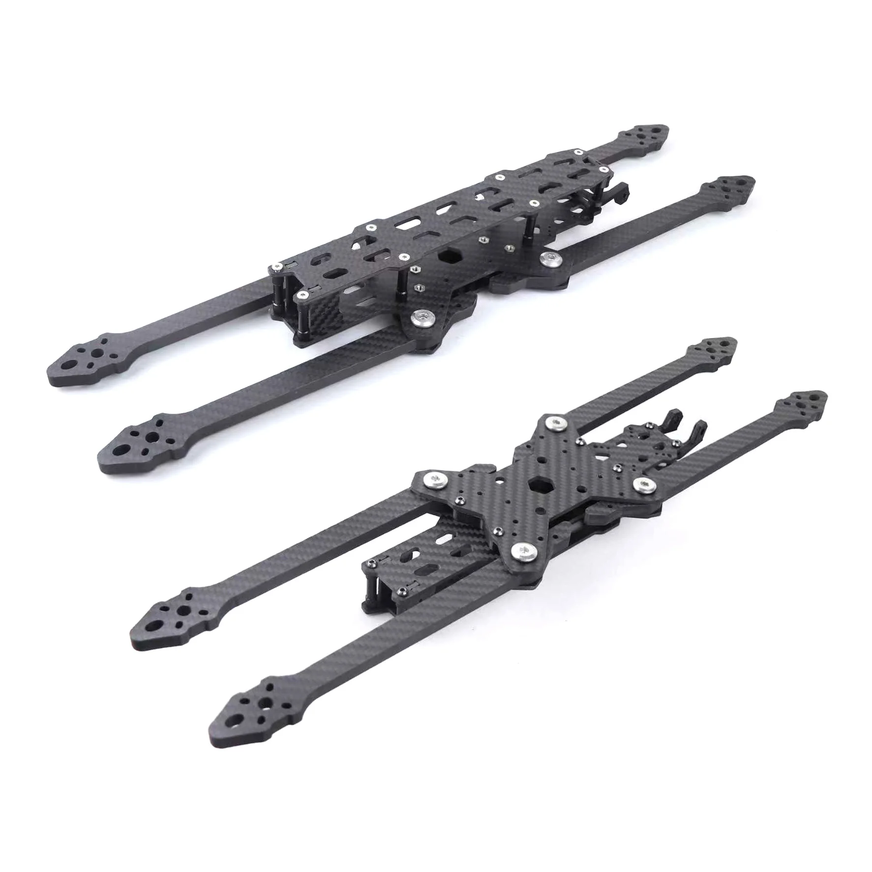 LX10 V2 10inch 405mm / LX8 V2 8inch 345mm Fold Carbon Fiber Quadcopter Frame Thickness Arm 7.0mm For FPV Long Range Drones