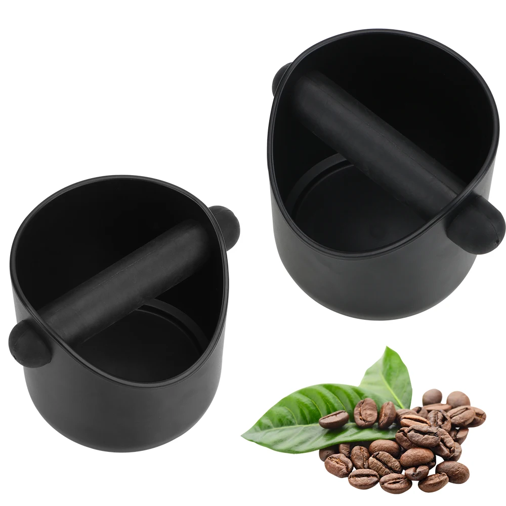 Espresso Grounds Container Coffee Grind Knock Box Cafe Accessories Anti Slip Coffee Grind Dump Bin Household Coffee Tools