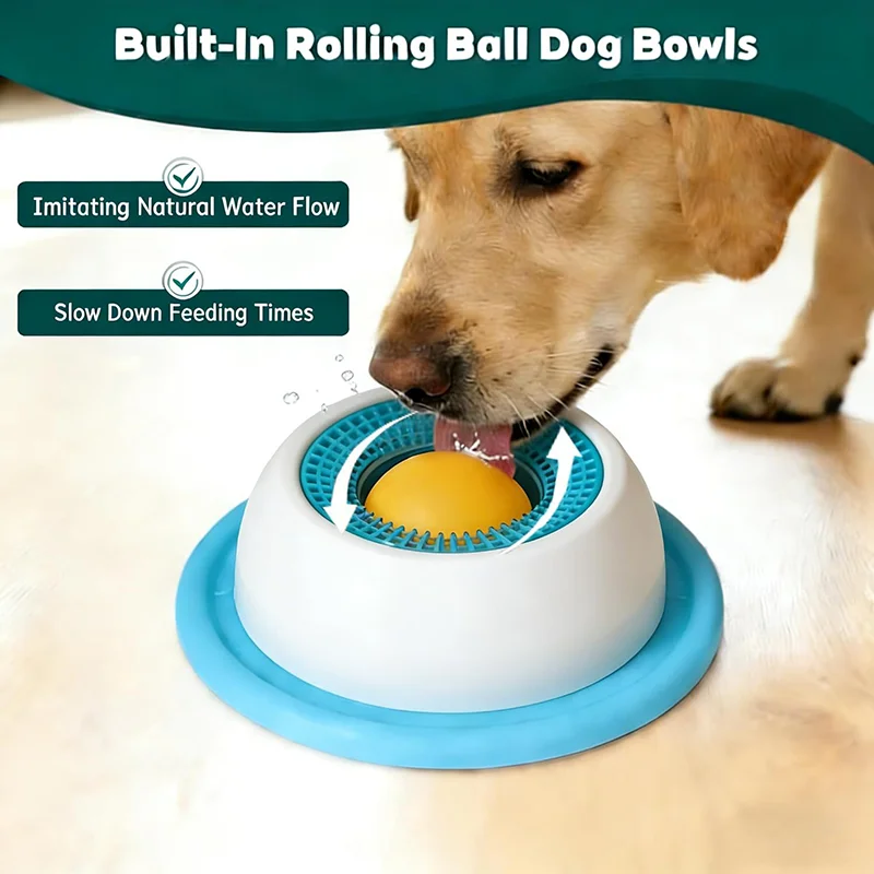 Slow-Feeder-Leckmatte für Hunde und Katzen, Spielzeug zur Mentuellen Stimulation, Puzzle-Futterspender, Welpentraining, Anti-Rutsch-Futterhilfe gegen Langeweile Image
