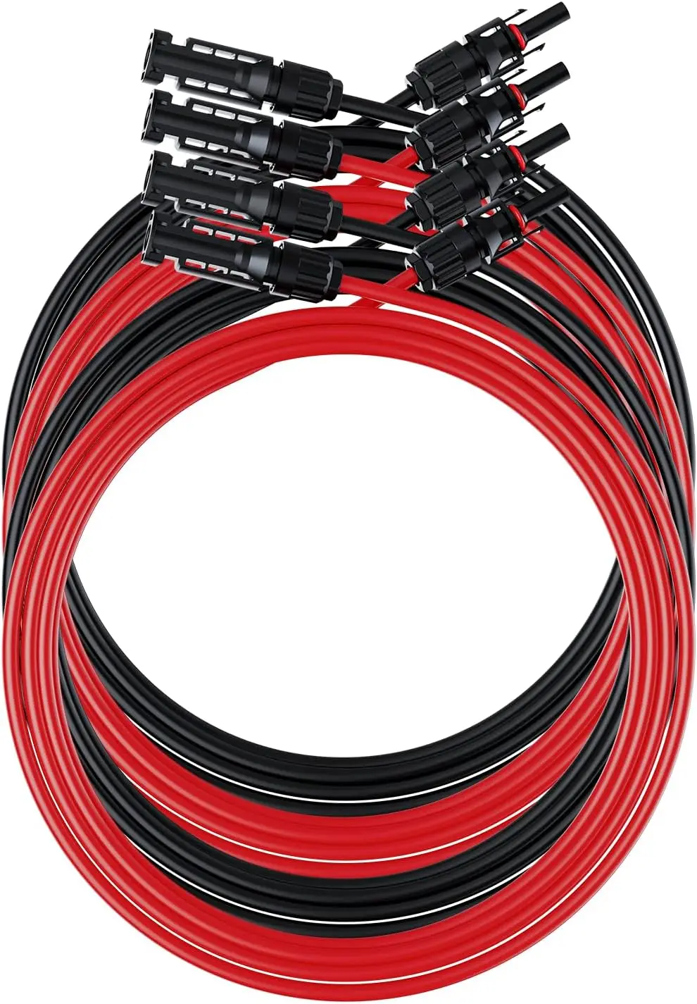 4* Solarpanel Verlängerungskabel 3m (4mm²) Image