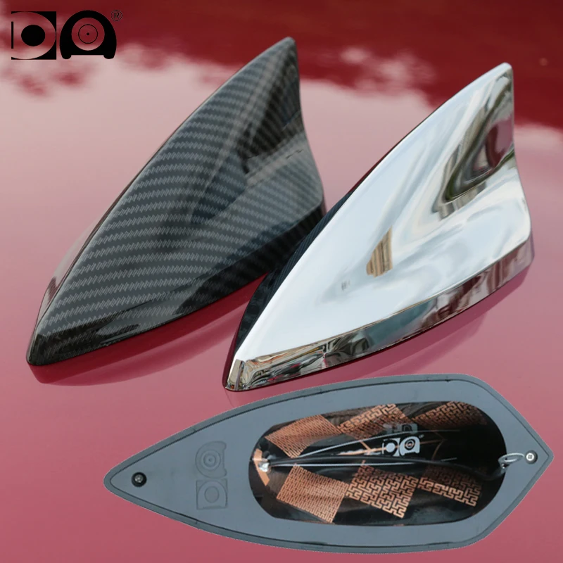 Universal 5d Haifisch flossen antenne Auto Autoradio Antennen fm bin stärkeres Signal Klavier farbe für Mazda CX-3 CX-5 CX-7 CX-8 CX-9 Image