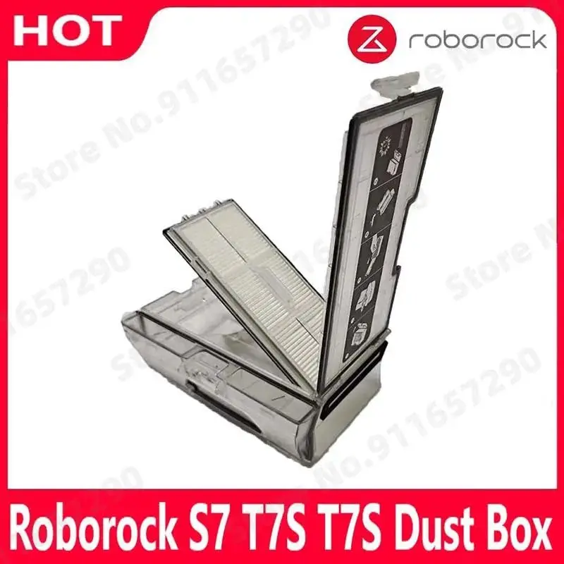 Roborock S7 S70 S75 Staubbehälter Ersatzteile Roboterstaubsauger mit Filterzubehör Image