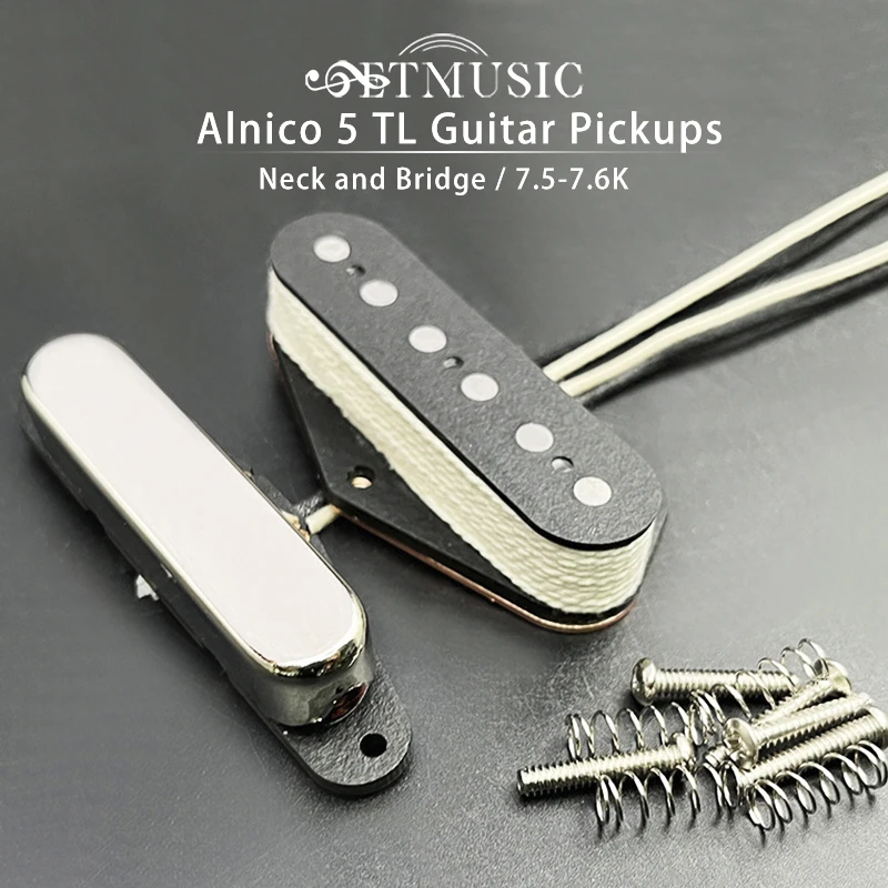 Alnico 5 tl Gitarren Pickup Hals und Bridge Set für tl E-Gitarren Teile Image