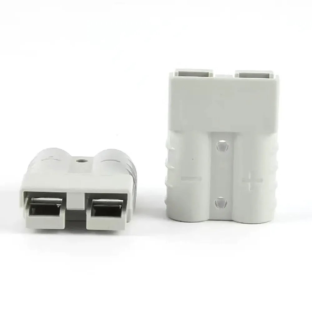 10 Stücke Für Anderson Stecker Stecker 50A 600 V 6AWG Silber Überzogene Massive Kupfer Terminal AC/DC Elektrowerkzeuge ﻿ Image