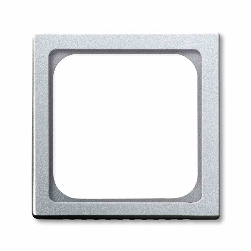 Busch-Jaeger FUTURE LINEAR Zwischenrahmen, aluminium-silber, matt, RAL9006 Image