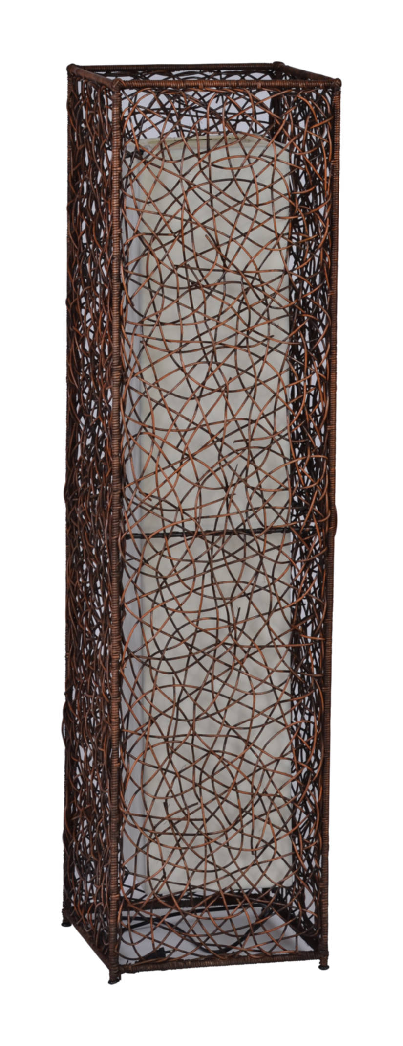 MiaMöbel Stehlampe 'Libero' aus Rattan Rattan Modern