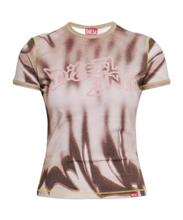 T-Grafi T-Shirt - Pink - DIESEL Tops