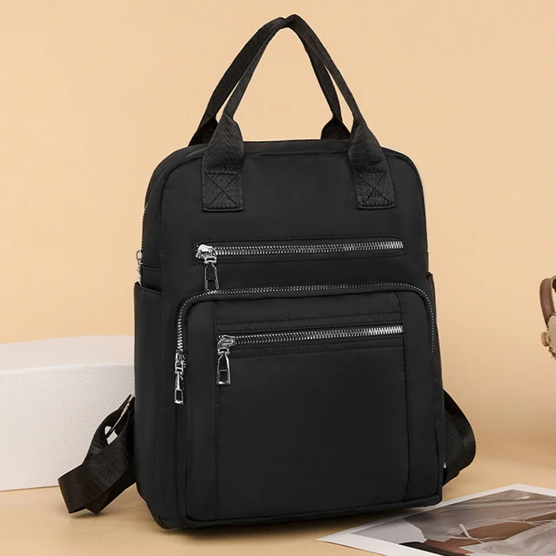 Frauen Rucksack Reise Casual Wasserdichte Oxford Schulter Taschen Weibliche Große Kapazität Handtasche Rucksack Multi-funktion Schule Pack