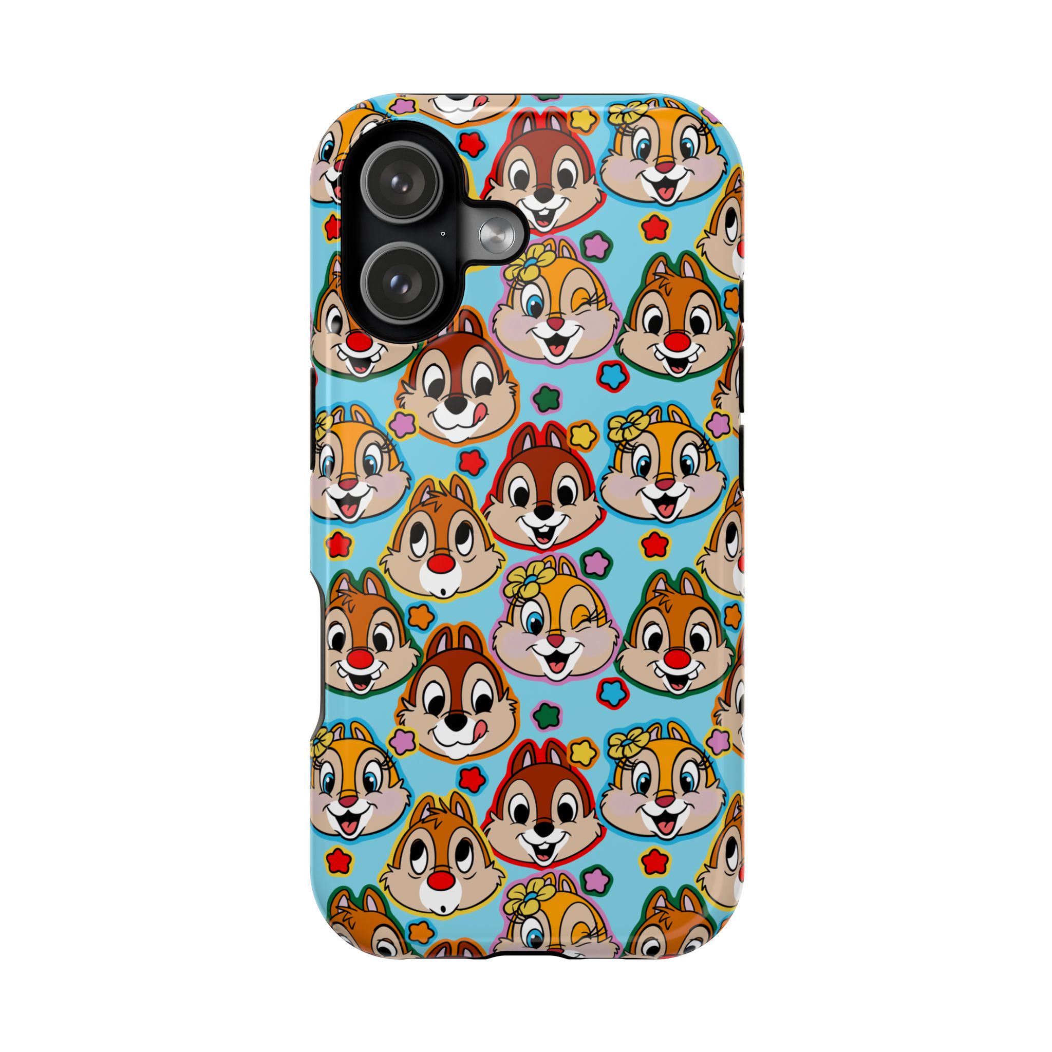 Cover per telefono Chip e Dale, cover Disney per iPhone, cover Disney per telefono, cover per Samsung 26, iPhone 17+, cover per iPhone 16 Pro, cover D